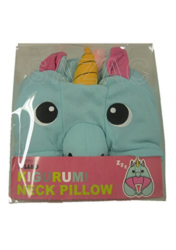 Sazac Süsse Nackenkissen Nackenstützkissen Tiere für die Reise (Einhorn) - 2