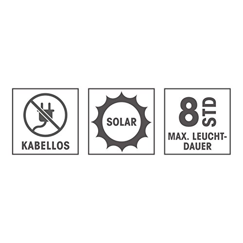 EASYmaxx Solar-Leuchte LED Erdmännchen Welcome 1,2V ( Garten-Dekoration, Gartenlampe, Gartenleuchte ) - 4
