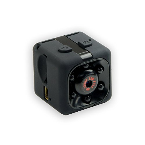 Preisvergleich Produktbild Skaize Spionage Mini Kamera HD Videokamera (Nachtsicht, Bewegungserkennung, 720P / 1080P, Bildmodus, Mikro, Kabellos, Akku)