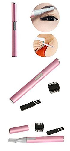 Finlon Electric Eyebrow Trimmer Women Facial Trimmer Shaver Remover Trimmer Face Lady Body Razor Bikini Line Styling Kit… - Image 3