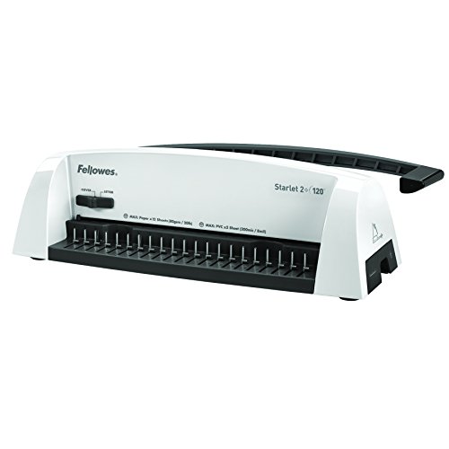 Fellowes Starlet 2 - Encuadernadora manual de canutillo de pl stico uso ocasional color blanco reviews Fellowes Starlet 2 - Encuadernadora manual de canutillo de pl stico uso ocasional color blanco