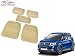 Auto Pearl - Premium Luxurious Quality Heavy Duty Light Weight Beige 5Pc PVC Rubber 8855TW Car Mat For - Maruti Suzuki Ignis RS.1599.00