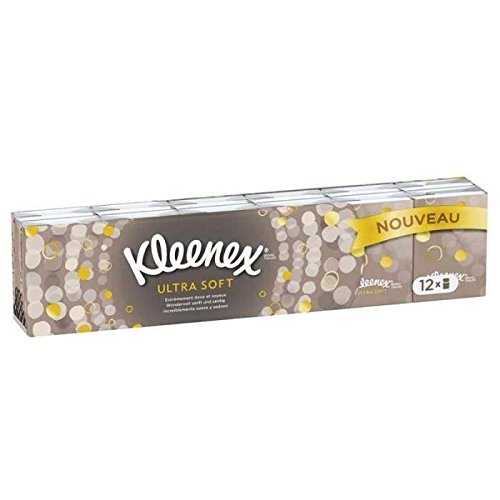 Preisvergleich Produktbild KLEENEX Mouchoirs Ultra Soft Etuis Mini x12