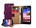 Produktbild Membrane - Lila Brieftasche Klapptasche Hülle Huawei Ascend Y550 (Y550-L01, Y550-L02, Y550-L03) - Wallet Case Cover Schutzhülle + 2 Displayschutzfolie