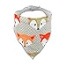 Alva Stylish Baby Bandana Bibs for Boys and Girls 4 Pack of Super Absorbent Baby Gift Sets SK08-EU