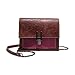 Produktbild Frauen Mädchen Mode Patchwork Flap Bag/Umhängetasche VENMO Damen Mini Schultertasche/Frauen Gedruckt Handtasche Satchel Tasche/Umhängetaschen Shopper Tasche Messenger Schultertasche (Red)