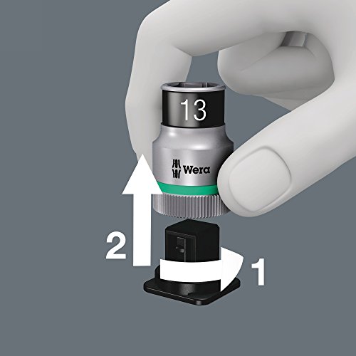 Wera 0007660000006 Juego de llaves, Multicolor, 10.2 cm - Wera