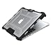 Produktbild Urban Armor Gear MacBook Hardcase für Apple MacBook Pro Retina 15" (Nicht Kompatibel mit Version Late 2016) - Transparent [Lüftungsschlitzaussparungen | Stoßfest | Anti-Rutsch Füße] - MBP15-A1398-ICE