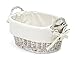 Mamas & Papas Basket and Liner Willow - White