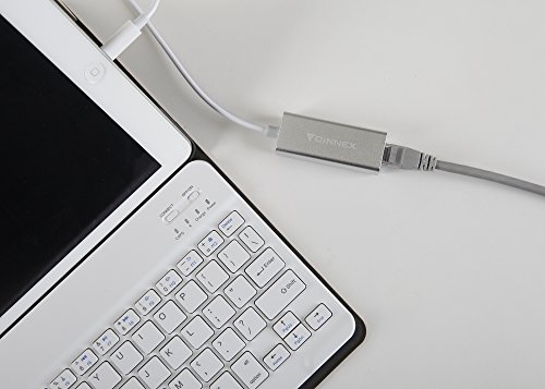 FOINNEX Aluminum Lightning to Ethernet Adapter For iPhone/iPad, iPhone/iPad to Ethernet Adapter Cable Connect the Lightning Bolt to Wired Lan Ethernet Internet through via RJ45 Port -- Silver reviews FOINNEX Aluminum Lightning to Ethernet Adapter For iPhone/iPad, iPhone/iPad to Ethernet Adapter Cable Connect the Lightning Bolt to Wired Lan Ethernet Internet through via RJ45 Port -- Silver