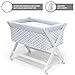 Cambrass Small Bed X Wood Canopy (46 x 78 cm, Ter Grey)
