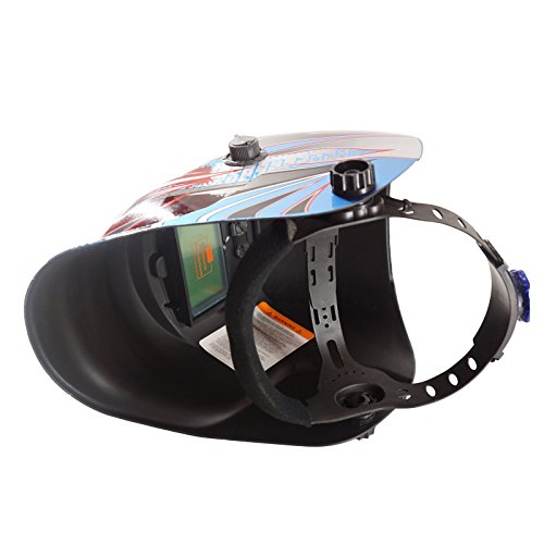 Schweißen Helm Maske Kopf Kappe Schützende Sonnenenergie Auto Verdunkelung für Arc Mig WIG Schweißer Plamsma Cutter LY500A Fire Style - 6