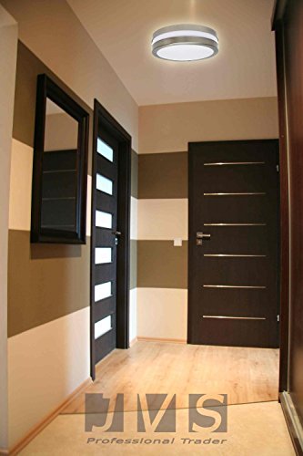 2er SET PROVANCE IP44 E27 Decken Wandleuchte Deckenlampe Wandlampe für LED & ESL (Rund) - 3