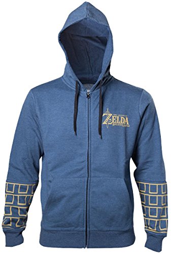 Preisvergleich Produktbild Zelda Breath of the Wild Hoodie -S- Gold Game Logo