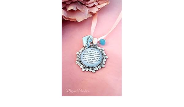 flower girl keepsake charm