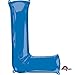 Produktbild Anagram Folienballon 35423 Buchstabe L, 86,4 cm blau