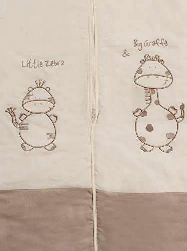 Schlummersack Baby Sommer Schlafsack ungefüttert 0.5 Tog – Giraffe – erhältlich in verschiedenen Grössen: von Geburt bis 6 Jahre - 3