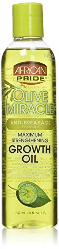 African Pride Olive Miracle Anti-Breakage Maximum Strengthening Growth Oil 237 ml/8 fl.oz