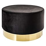 Abmessungen B x H x T: 55 x 35 x 55 cm // auch als kleiner Sitzhocker in unserem Sortiment verfügbar // Bezug: Samt (100% Polyester)