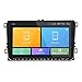 Price comparison product image Auto Car GPS Navigation 2 DIN 9 Inch TFT Capacitive Touch Screen ,Build-in Bluetooth 4.0 with A2DP/Hands Free/Phone book, AM/FM Radio, Auto Memory Store,For VW Volkswagen SKODA GOLF 5 Golf 6 POLO