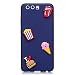Produktbild Huawei P10 Hülle, Chreey Neu Bunte Szene Niedlich Dekoration Candy Soft TPU Silikon Case Backcover Gummi Handytasche Schutzhülle Matt Cover [Marineblau]