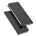 Produktbild Motorola Moto G5 Plus PU Leder hülle Case Moonmin® Bookstyle Klapphülle Wallet Tasche Flip Tasche mit Kartenfach und Ständer Anti-Rutsch Stoßfest handyhüllen für Motorola Moto G5 Plus 2017(Grau)