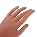 Anself Pro Hand Rubber Flexible Nail Manicure Practice For Learning And Exhibition