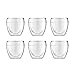 Produktbild Bodum 11686-10S-12 Pavina Outdoor Becher-Set 6 Stück, doppelwandig, Kunststoff, Transparent, 0.09 L, 6.7 x 6.7 x 6.4 cm, 6 Einheiten