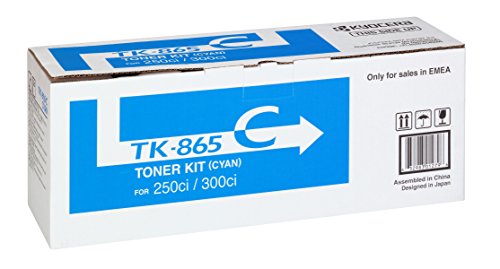 Kyocera 1T02JZCEU0 TK-865C Tonerkartusche 12.000 Seiten, cyan - 2