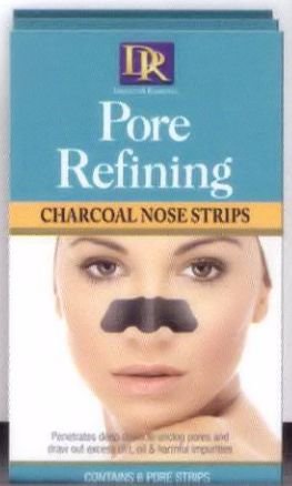 Daggett & Ramsdell Pore Refining Charcoal Nose Strips 6-Count (Pack of 2)