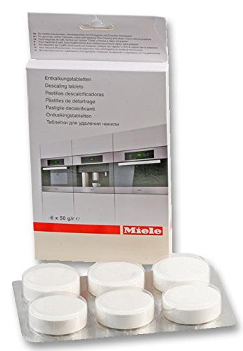 Preisvergleich Produktbild Miele 5626050 Entkalkungstabletten 6 Stück Miele [1] (steht zertifiziert)