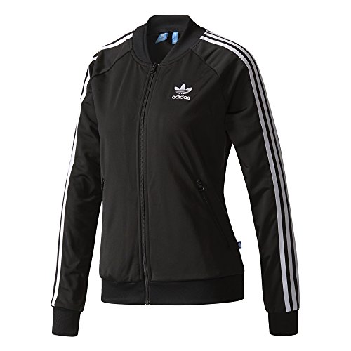 adidas gazelle silver green womens adidas Originals Denim Crop Women's Track Jacket main image 0