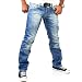 Produktbild Cipo & Baxx Jeanshose Jeans Hose C-595 Stone Washed Blau Hosengröße: W29 / L32