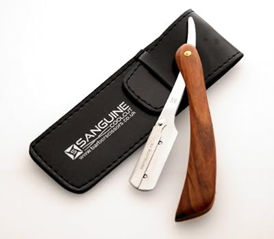 Sanguine Rasoir traditionnel, Rasoir de rasage pour hommes, Pochette