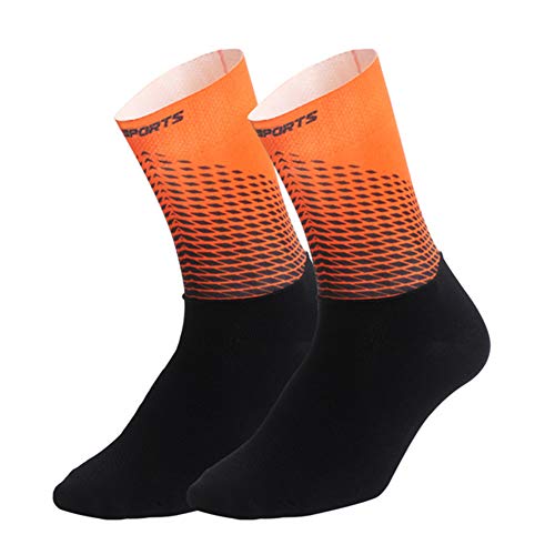 Amyove Cyclisme Professionnel Running Alpinisme Chaussettes de Sport antibactériennes Respirantes Chaussettes de Sport décontractées