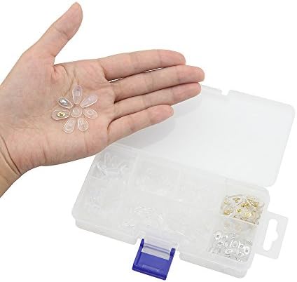 OMYZON 8 Different Models Portable Optical Silicone Glasses Nose Care Glasses Preservation Glasses Combination 80pairs