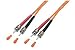 Produktbild Patchkabel LWL Duplex OM1 (Multimode, 62,5/125) ST/ST, 1m, Good Connections®