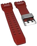 Casio Uhrenarmband Carbon Fiber/Resin rot | 10518723 GPW-1000RD-4AER