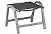 Produktbild KETTLER exklusiver Hocker Gallien in edlem silber und anthrazit, festes Aluminiumgestell, Sitzfläche aus hochwertigem Kunststoffgewebe, ca. 47 x 57,3 x 44 cm, stapelbar, wetterfest, hautsympathisch