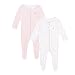 J By Jasper Conran Pack Of Two Baby Girls' Red Patterned Sleep Suits 3-6 Months