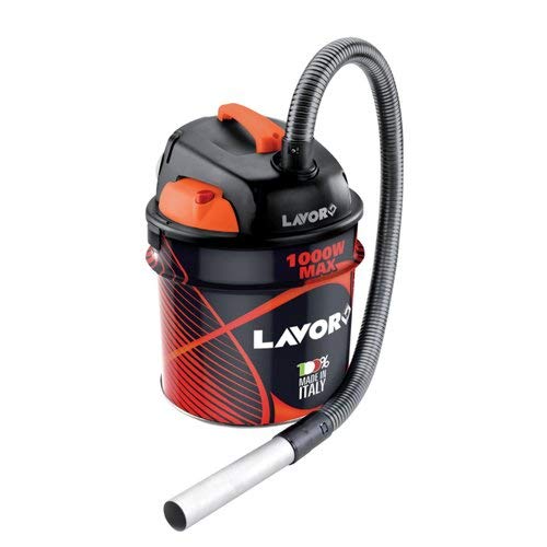 Lavorwash Ashley 901 800W 18L Negro, Naranja - Aspiradoras de cenizas (18 L, Sin bolsa, Negro, Naranja, Acero, 1 m, 3 m)