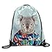 Produktbild Free-shipping Leopard Cat Lightweight Drawstring Bag Sport Gym Backpack Gym Bag for Men and Women