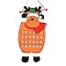 Produktbild happy event Weihnachten alter Mann Schnee Mann Hirsch Kalender | Advent Countdown Kalender (Orange)