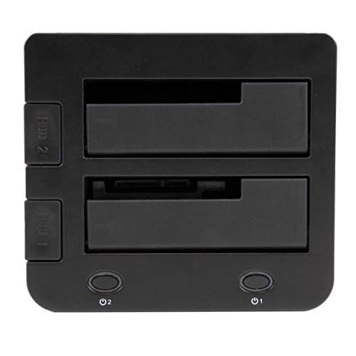 StarTech.com USB 3.0 Universal Festplatten Dockingstation – SATA III und IDE 2,5 & 3,5″ HDD und SSD Docking Station mit UASP - 3