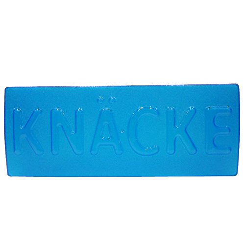 Knäckebrotdose Knäckebrotbox, Kunstoff, blau-transparent, 1 Stück - 2