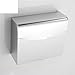 Produktbild Edelstahl Toilettenpapierhalter/Tissue Box/Handschale/Rechteckige wasserdichte Toilettenpapierkassette-A