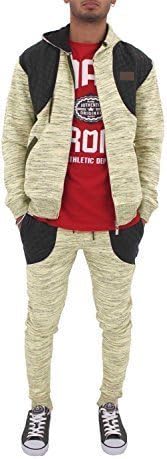 Big Dawg SpecialMens Skinny Fit Zip Up Hooded Tracksuit Hip Hop