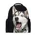 Produktbild My Daily überrascht Siberian Husky Hund Rucksack 35,6 cm Laptop Daypack Schultasche für Reisen College Schule