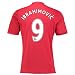 Produktbild 2016-17 Manchester United Home Shirt (Ibrahimovic 9)
