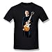 Produktbild Sluggish min HUAYUANDA Men's Bryan Adams Guitar Player T-shirt Black